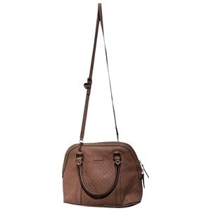 Gucci Elegant Tan/Pink Crossbody Bag